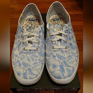 Keds x Rifle Paper Co. Champion Aviary Lace-Up Canvas Sneaker